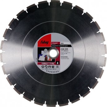 Алмазный отрезной диск FUBAG GR-I D400