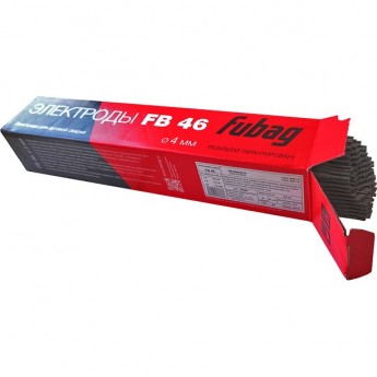 Электрод сварочный FUBAG с рутилово-целлюлозным покрытием FB 46 D4.0 мм (пачка 5 кг)