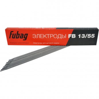 Электрод сварочный с основным покрытием FUBAG FB 13/55 (0.9 кг; 3 мм)