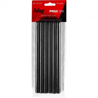 Клеевые стержни FUBAG черные PRGC 200