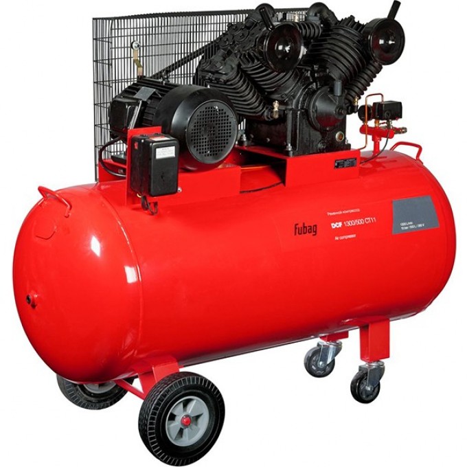 Компрессор FUBAG DCF-1300/500 CT11 двухступенчатый (1300л/мин_500л_10бар_7.5кВт_380В) 29 838 342