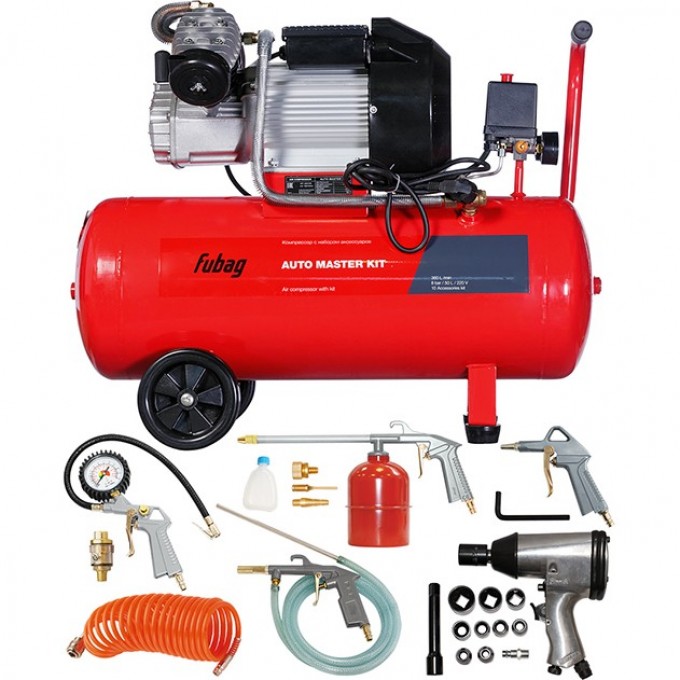 Компрессорный набор FUBAG AUTO MASTER KIT + 10 предметов 45681953