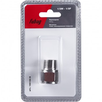 Переходник FUBAG 1/2"M на 1/2"F_блистер 1 шт