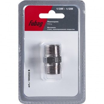 Переходник FUBAG 1/2"M на 1/2"М_блистер 1 шт