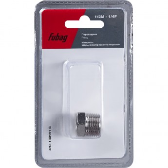 Переходник FUBAG 1/2"M на 1/4"F_блистер 1 шт