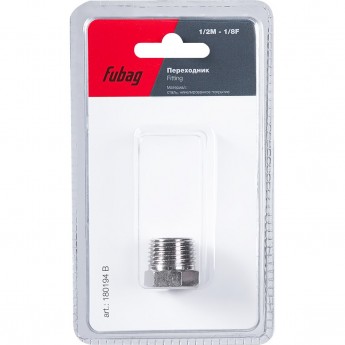 Переходник FUBAG 1/2"M на 1/8"F_блистер 1 шт.180194B