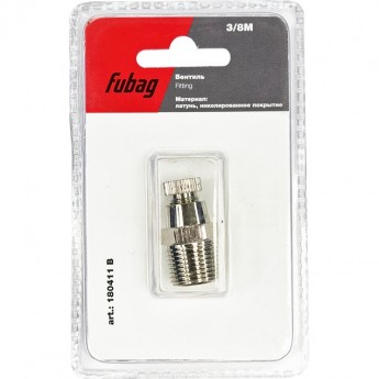 Переходник FUBAG 1/4"F на елочку 8мм с обжимным кольцом 8х13мм_блистер 2 шт