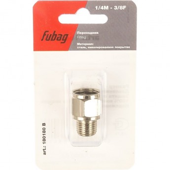 Переходник FUBAG 180180 B (1/4"M — 3/8"F; блистер)