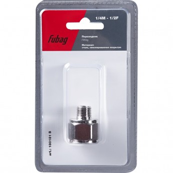 Переходник FUBAG 1/4"M на 1/2"F_блистер 1 шт