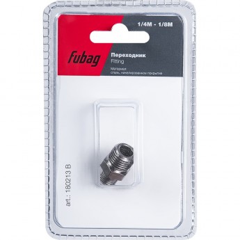 Переходник FUBAG 1/4"M на 1/8"M_блистер 1 шт.