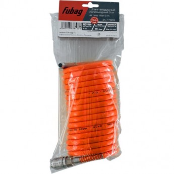 Шланг FUBAG спиральный с фитингами рапид, полиамидный (рилсан)