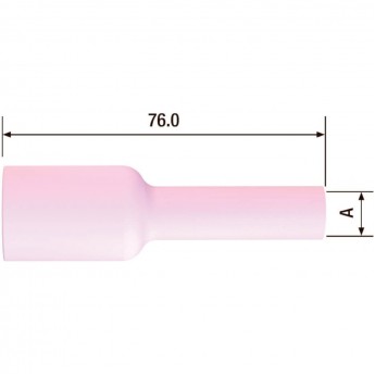 Сопло керамическое для газовой линзы №6L ф10 FUBAG FB TIG 17-18-26 (2 шт.)