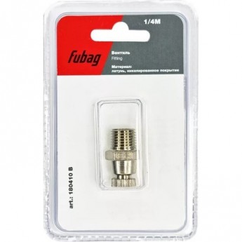 Вентиль FUBAG 1/4"М_блистер 1 шт